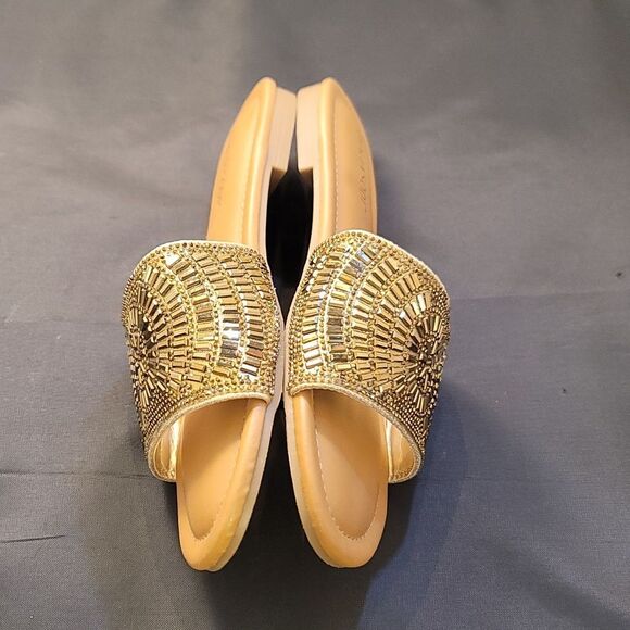 BRAND NEW THALIA SODI RHINESTONE EMBELLISHEDE WOMEN'S SLIDER G1 - Picture 4 of 15